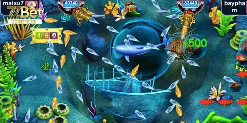 Bắn cá đổi thưởng 77BET chuẩn xác, tiết kiệm xu khôn ngoan.