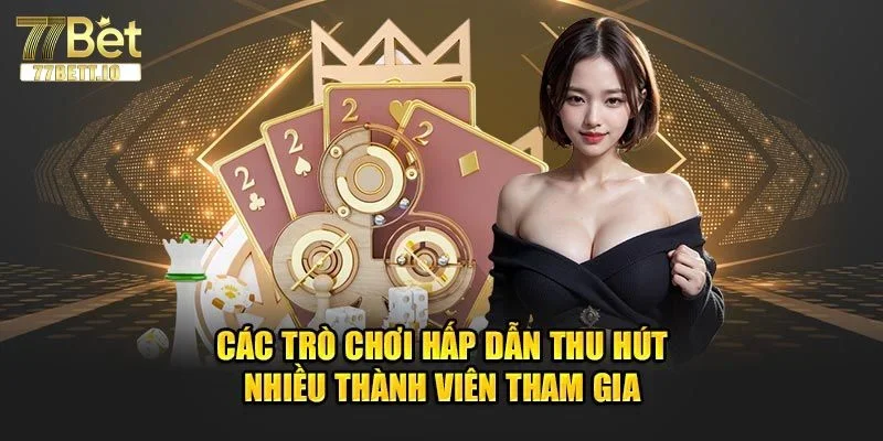 Game bài trực tuyến giao diện hấp dẫn với hàng ngàn bàn cược.